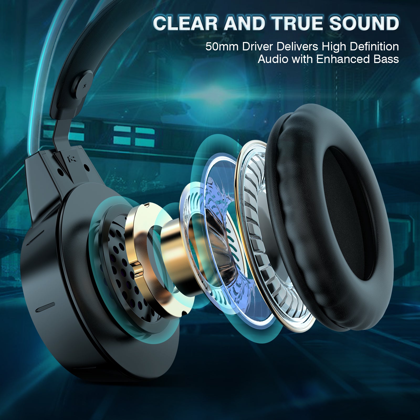 ONIKUMA X15 Pro Gaming Headset 3.5mm Wired Headset Surround Sound Gaming Headphone with RGB Lighting Effect ONIKUMA X15 Pro Gaming Headset 3.5mm Wired Headset Surround Sound Gaming Headphone with RGB Lighting Effect